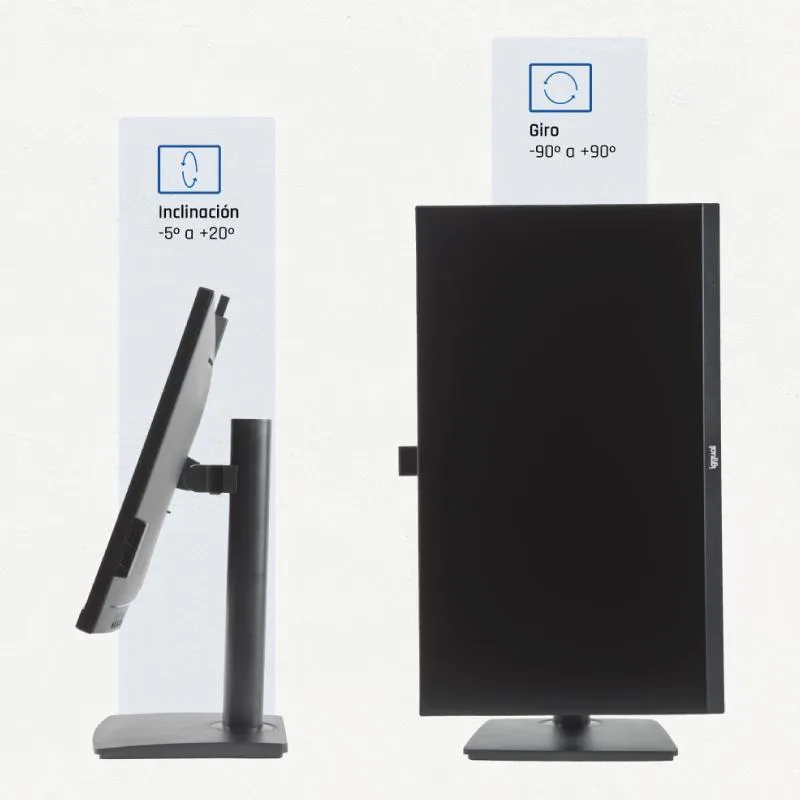 iggual Monitor 27" IPS FHD 100Hz VGA HDMI câmara web - Imagem de Detalhe 7