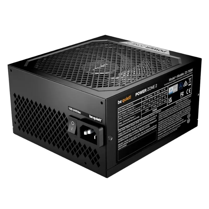 be quiet! Fonte Power Zone2 750W 80 PLUS Platinum - Imagem de Detalhe 1