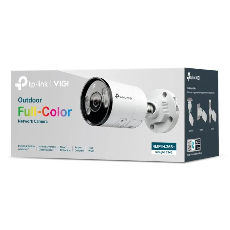 VIGI S345(2.8mm) Câmara NW Bullet 4MP Exterior Completo - Imagem de Detalhe 3