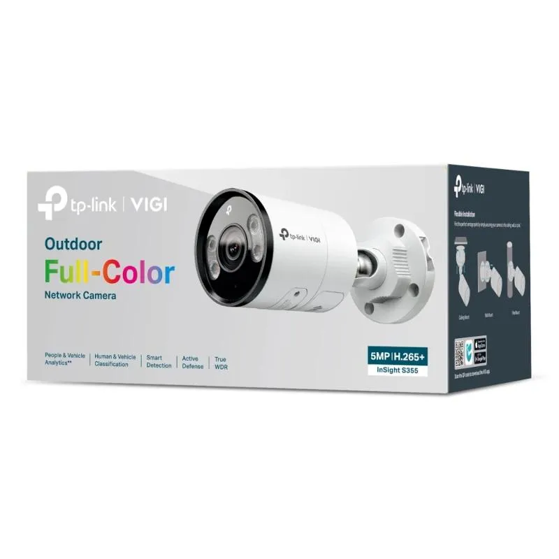 TP-Link INSIGHT S355 Bala (forma) Câmara de segurança IP Exterior 2880 x 1620 pixels Parede - Imagem de Detalhe 3