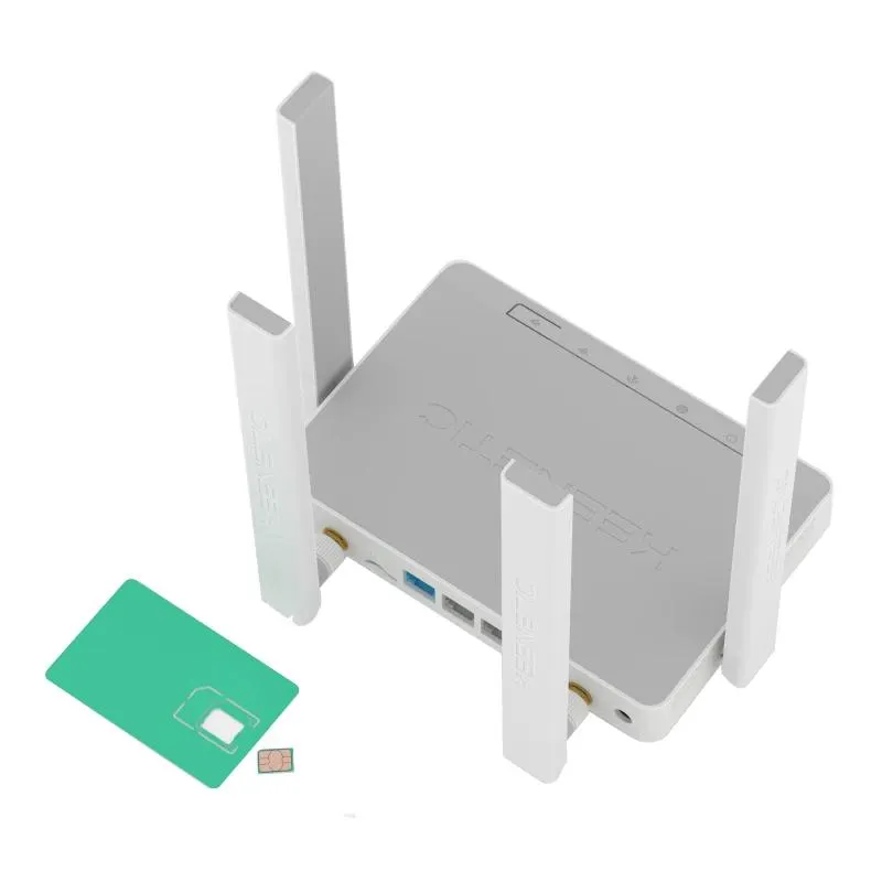 Keenetic Router 4G Wifi4 N300 4x100Mb - Imagem de Detalhe 3