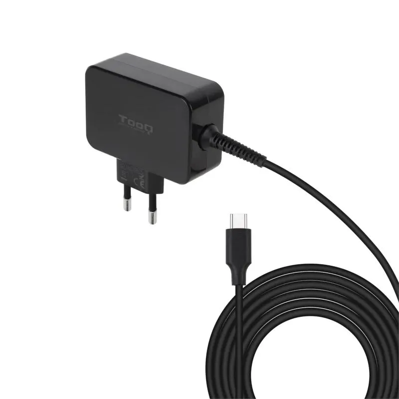 Tooq Carregador portátil GAN USB-C PD 45W Preto - Imagem de Detalhe 2