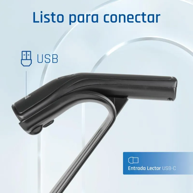 iggual Leitor código de barras 2D USB botão suporte - Imagem de Detalhe 2