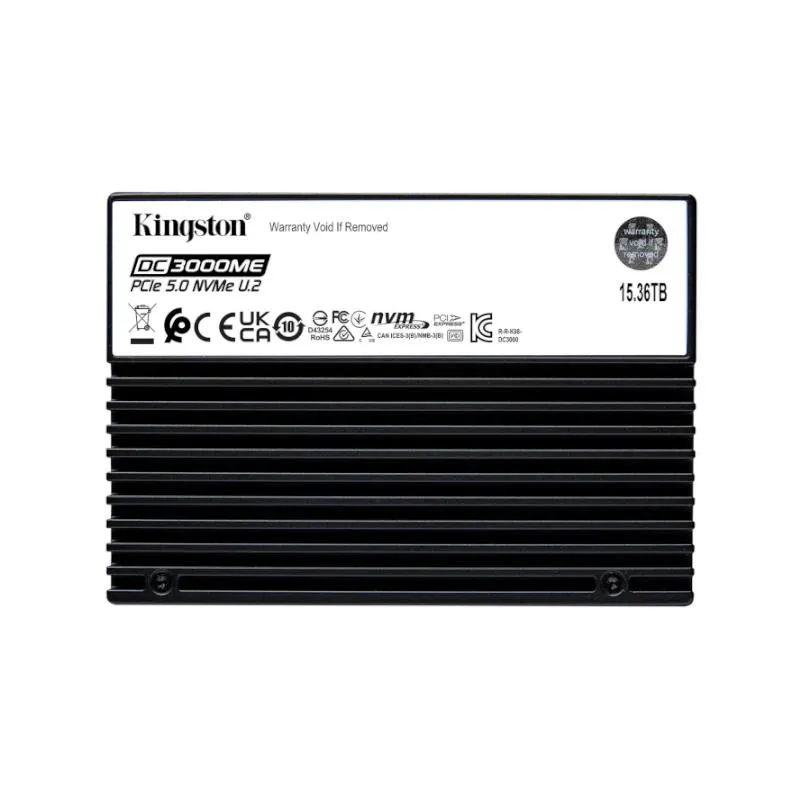 Kingston SSD DC3000ME 15.36TB NVMe PCIe 5.0 U.2 - Imagem de Detalhe 1