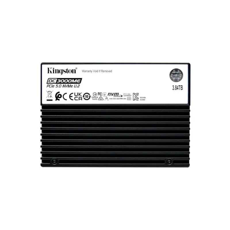 Kingston SSD DC3000ME 3.84TB NVMe PCIe 5.0 U.2 - Imagem de Detalhe 1