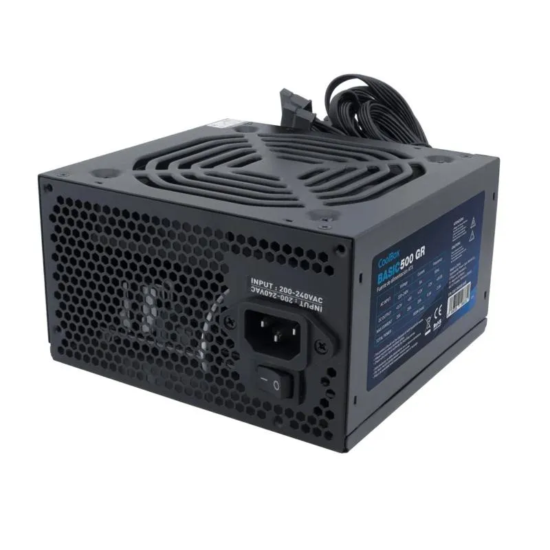 CoolBox Fonte de Alimentação 20+4 pinos ATX BÁSICA 500W - Imagem de Detalhe 3