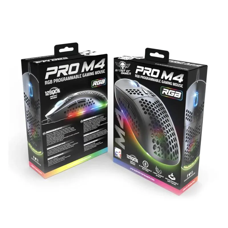 Spirit of Gamer Rato Pro M4 Preto - Imagem de Detalhe 3