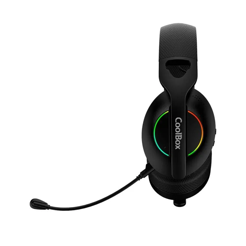 Coolbox Auriculares Diadema Mic WB01 RF+BT - Imagem de Detalhe 1