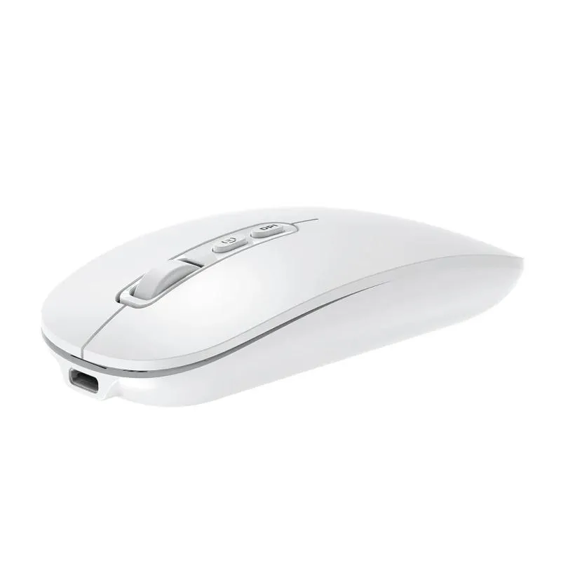 Coolbox Ratón W02-IA Sem Fios RF+BT Branco - Imagem de Detalhe 1
