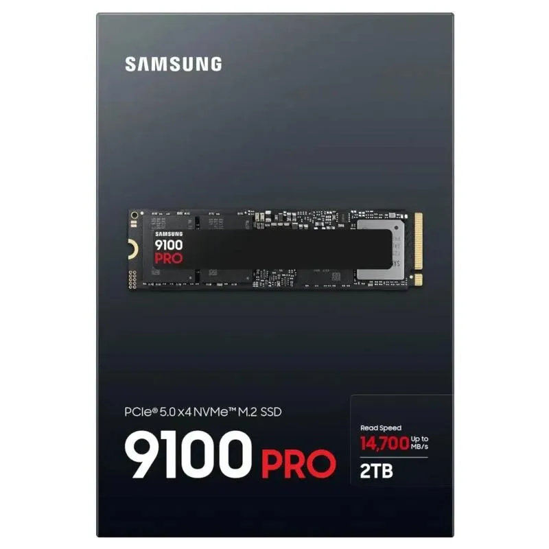 Samsung 9100 PRO SSD 2TB PCIe 5.0 14700 MB-s - Imagem de Detalhe 1