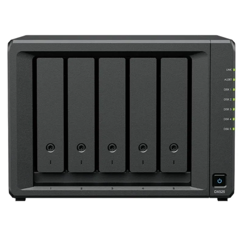 SYNOLOGY Unidade de Expansão DX525 5Baías HDD/SSD - Imagem de Detalhe 1