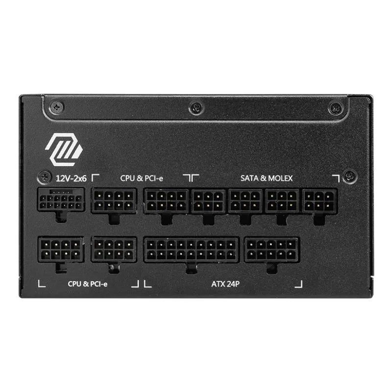 MSI Fonte de Alimentação MAG A1000GL PCIE5 1000WATX - Imagem de Detalhe 2