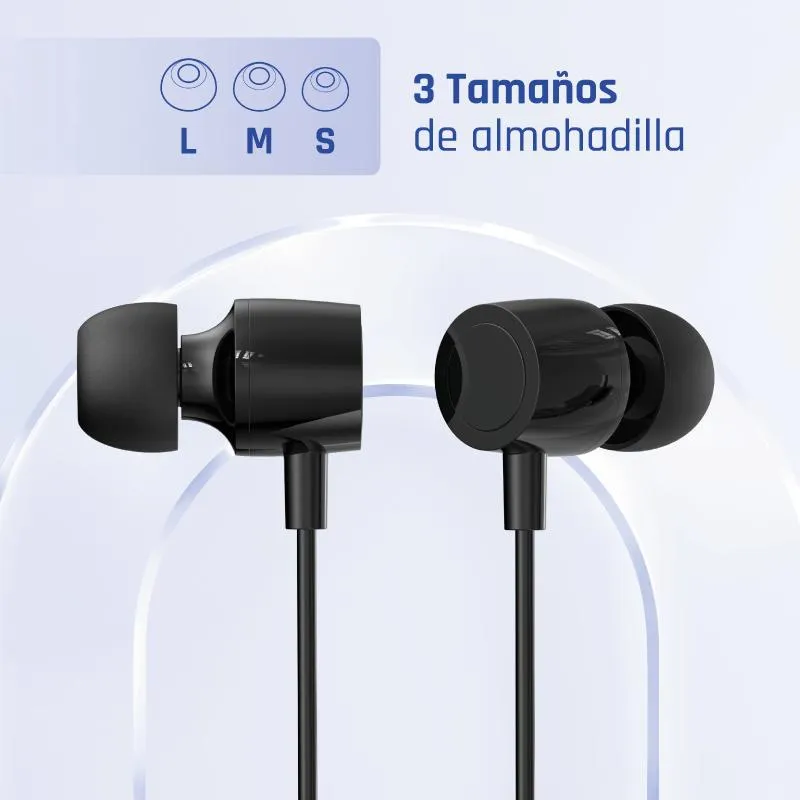 iggual Auriculares tipo C intrauditivos con micro - Imagem de Detalhe 2