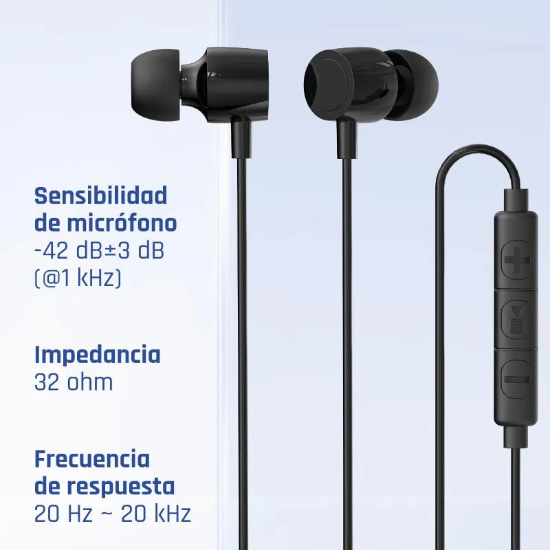 iggual Auriculares tipo C intrauditivos con micro - Imagem de Detalhe 4