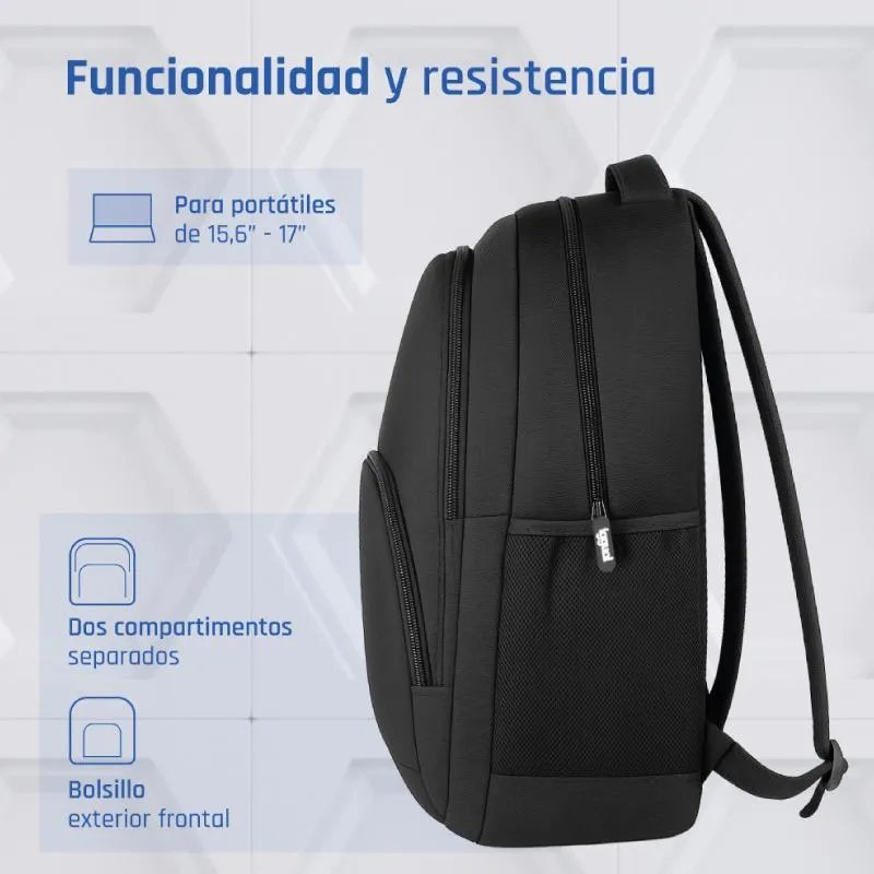 iggual Mochila portátil 15.6" Everyday Use negra - Imagem de Detalhe 2