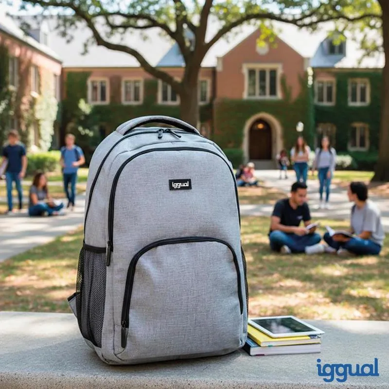 iggual Mochila portátil 15.6" Everyday Use gris - Imagem de Detalhe 5