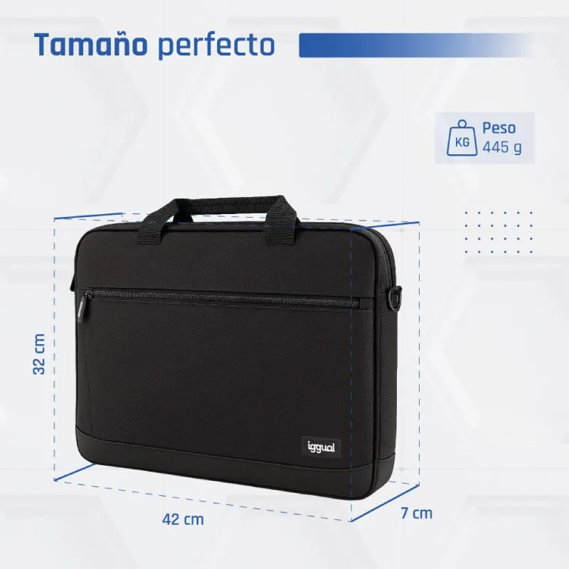 iggual Maletín portátil 15.6" Everyday Use negro - Imagem de Detalhe 4