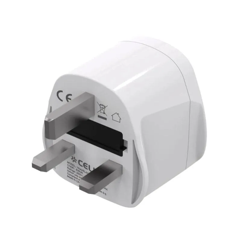Celly Adaptador de Viagem Universal UK - Imagem de Detalhe 1
