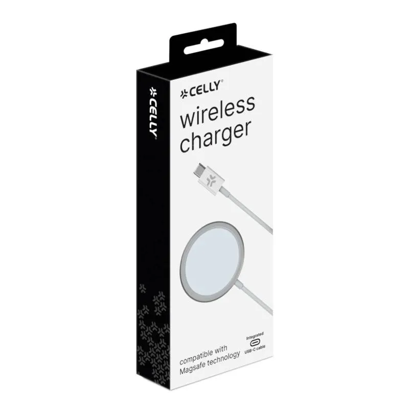 Celly Carregador MAGSAFE 15w Branco - Imagem de Detalhe 2