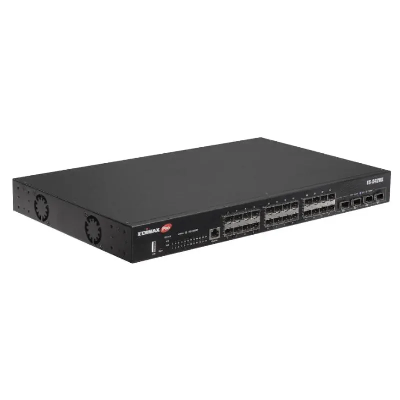 Edimax FS-5428X Smart Switch 24xG SFP 4x10G SFP+ - Imagem de Detalhe 2