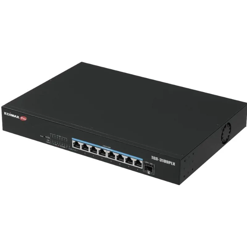 Edimax TGS-3109PLX Switch Inteligente 8x2.5G PoE++ 1x10G - Imagem de Detalhe 1