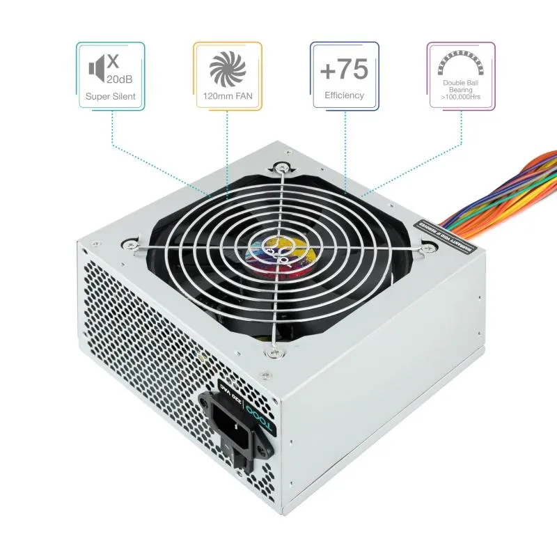 Tooq Fonte de Alimentação TQAPOLO-550SP 550W - Imagem de Detalhe 1