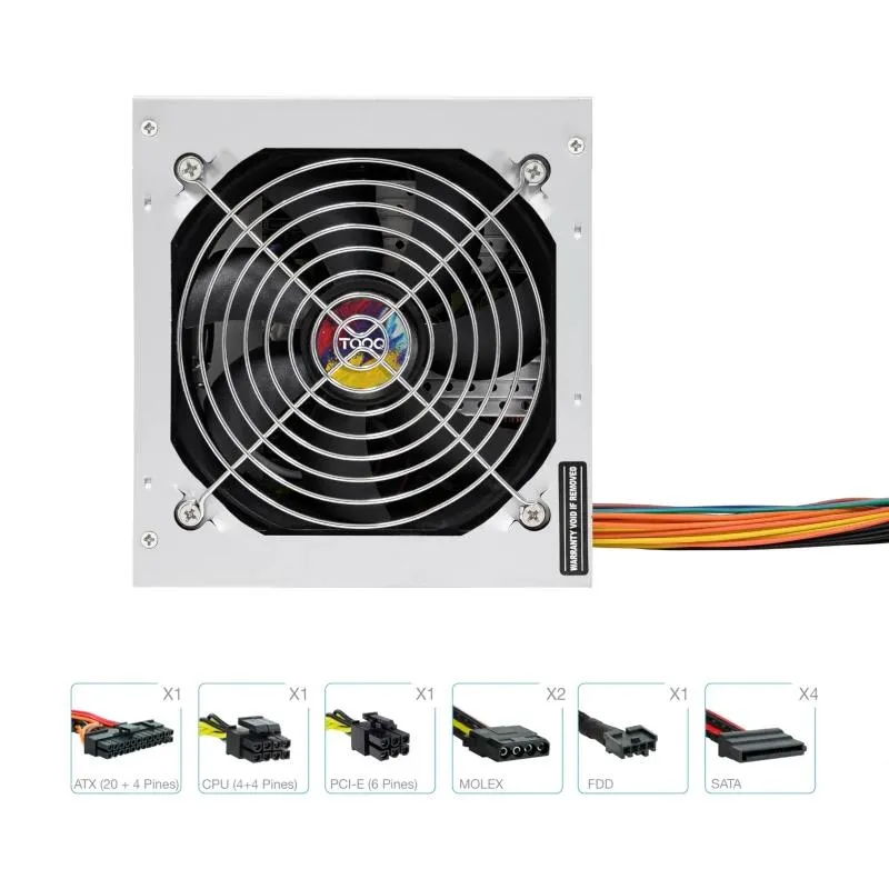 Tooq Fonte de Alimentação TQAPOLO-550SP 550W - Imagem de Detalhe 3