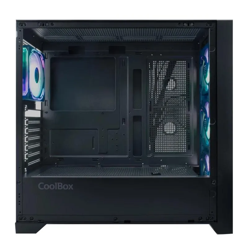 Coolbox Caixa Gaming ATX Ge-2000 DualView S/Fte - Imagem de Detalhe 2