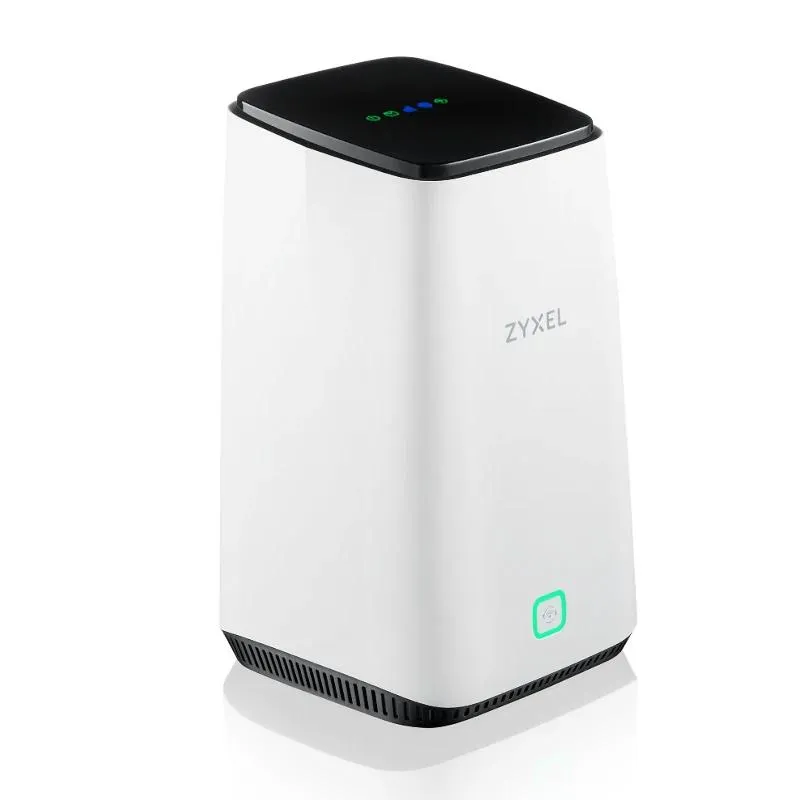 Zyxel FWA510 router sem fios Multi-Gigabit Ethernet Tri-band (2,4 GHz / 5 GHz / 5 GHz) 5G Preto, Branco - Imagem de Detalhe 1