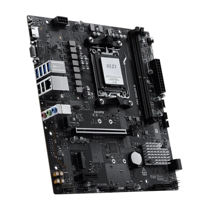 MSI Placa Base PRO B840M-B DDR5 mATX - Imagem de Detalhe 2