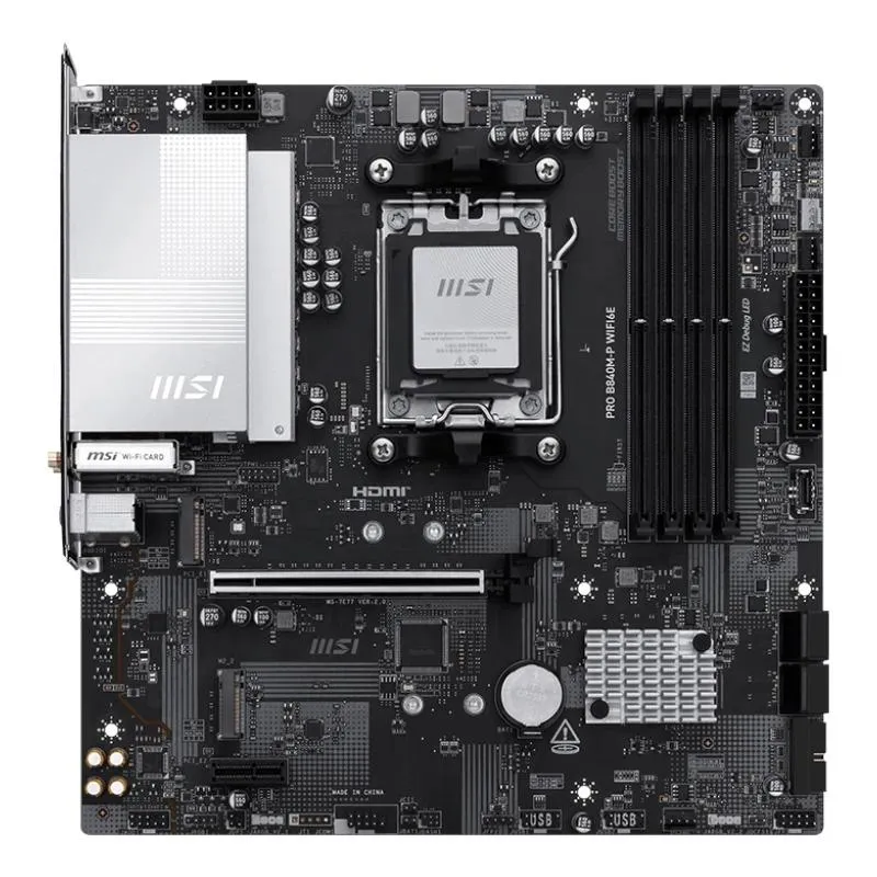 MSI Placa Base PRO B840M-P WIFI6E DDR5 mATX - Imagem de Detalhe 1
