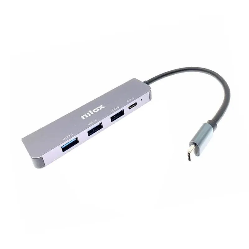 Nilox Hub USB C 3XUSB 3.0 1XUSB C - Imagem de Detalhe 1