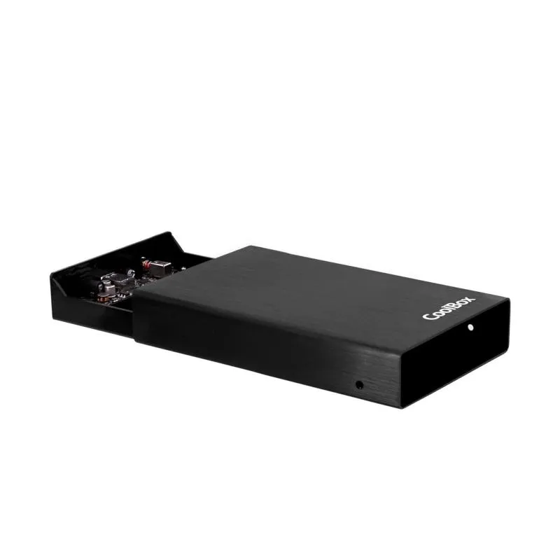 Coolbox Caixa HDD 3.5" SCA-3533 USB3.0 Preta Alum - Imagem de Detalhe 1