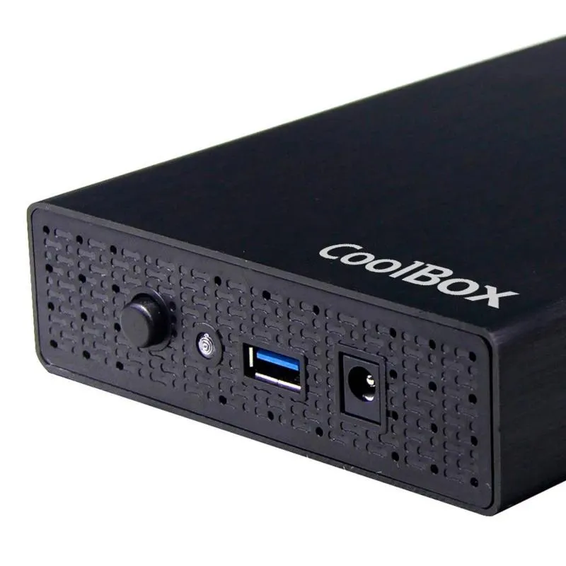 Coolbox Caixa HDD 3.5" SCA-3533 USB3.0 Preta Alum - Imagem de Detalhe 3