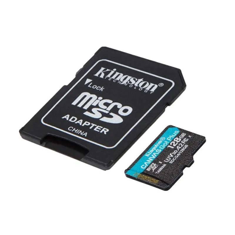 Kingston microSD Canvas Go! Plus 4 128GB 200 MB-s - Imagem de Detalhe 2