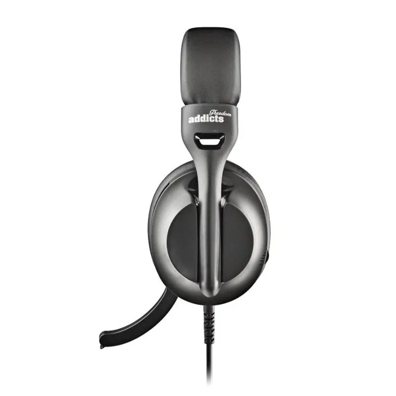 NGS Auriculares Cabo USB-C Controlo Vol. Preto - Imagem de Detalhe 1