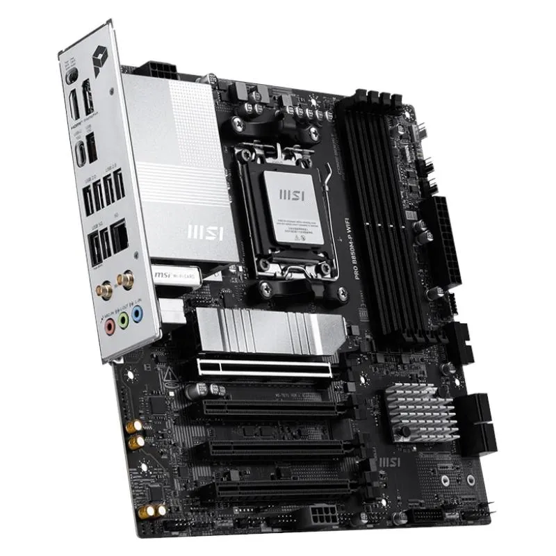 MSI Placa Base PRO B850M-P WIFI AM5 - Imagem de Detalhe 2