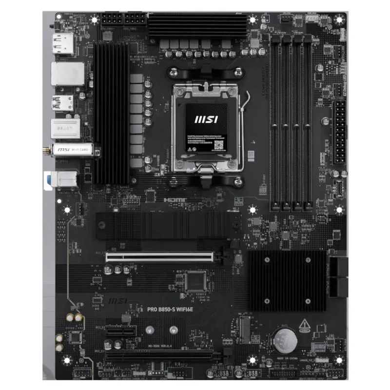 MSI Placa Base PRO B850-S WIFI6E AM5 - Imagem de Detalhe 1