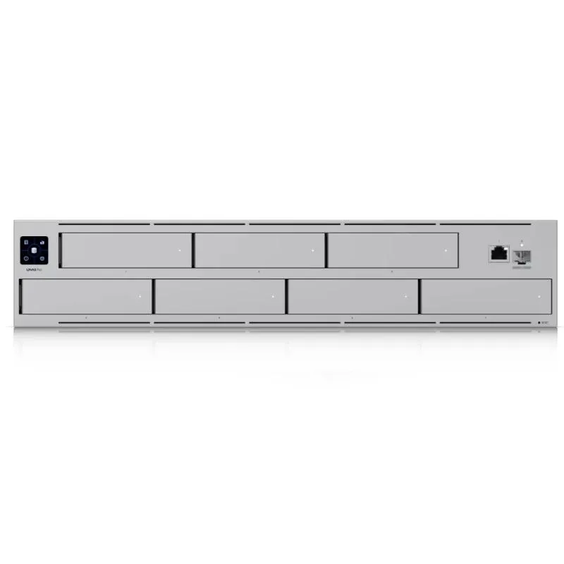 Ubiquiti UNAS-Pro NAS 7-Bay HDD/SSD 1xG 1xSFP+ 2U - Imagem de Detalhe 1