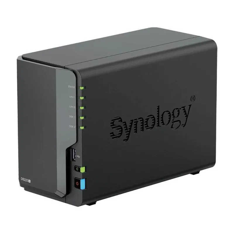 Synology DS225+ NAS 2Bay DiskStation 1x2.5Gb 1xGb - Imagem de Detalhe 2