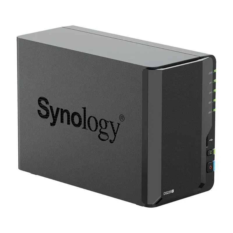 Synology DS225+ NAS 2Bay DiskStation 1x2.5Gb 1xGb - Imagem de Detalhe 3