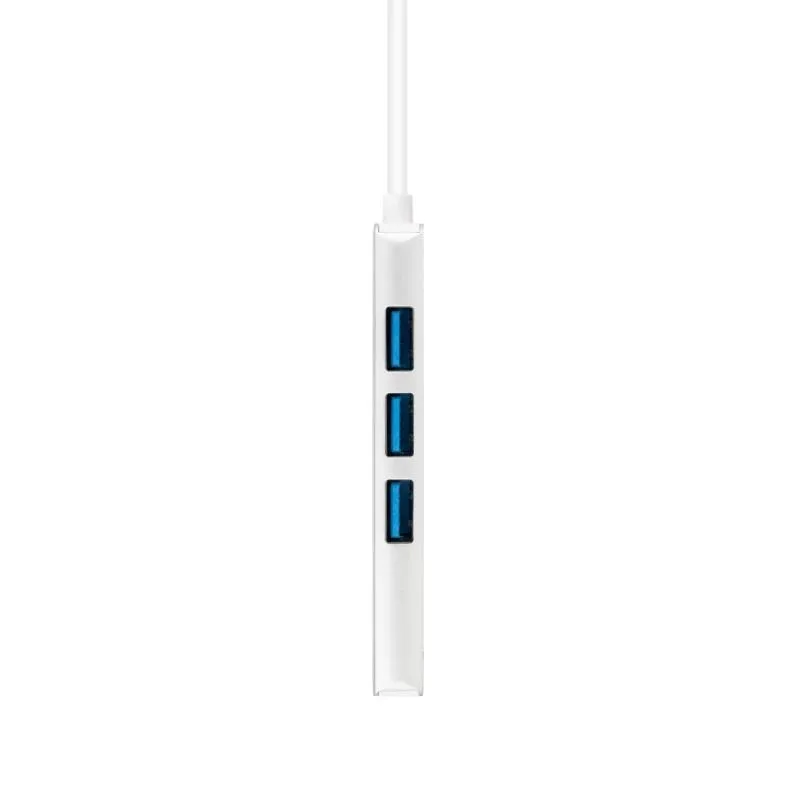Nanocable Hub USB 3.0 4 x USB 3.0 10cm. Cinza - Imagem de Detalhe 2