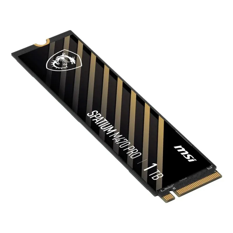 MSI SSD M470 PRO 1tb PCIe 4.0 NVMe 6000 Mb/s - Imagem de Detalhe 3