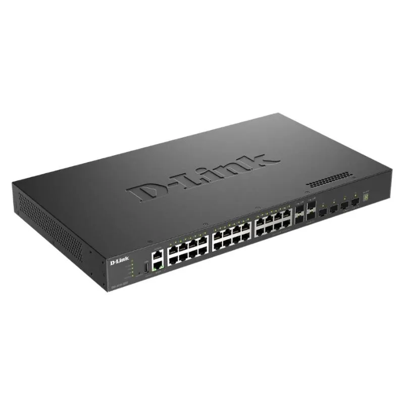 D-Link DXS-3410-32XY switch de rede Gerido L3 Fast Ethernet (10/100) Preto - Imagem de Detalhe 1