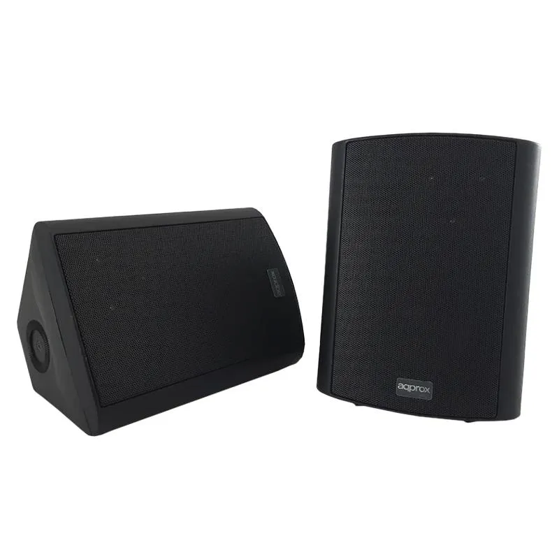 approx! Altifalantes de Parede Dig.2x30W kit de montagem preto - Imagem de Detalhe 3