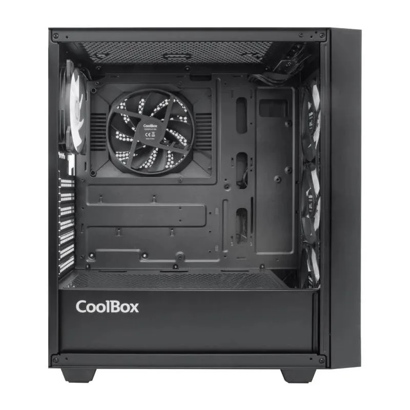 Coolbox Caixa Gaming ATX GA300 GRIDLINE Preta - Imagem de Detalhe 3