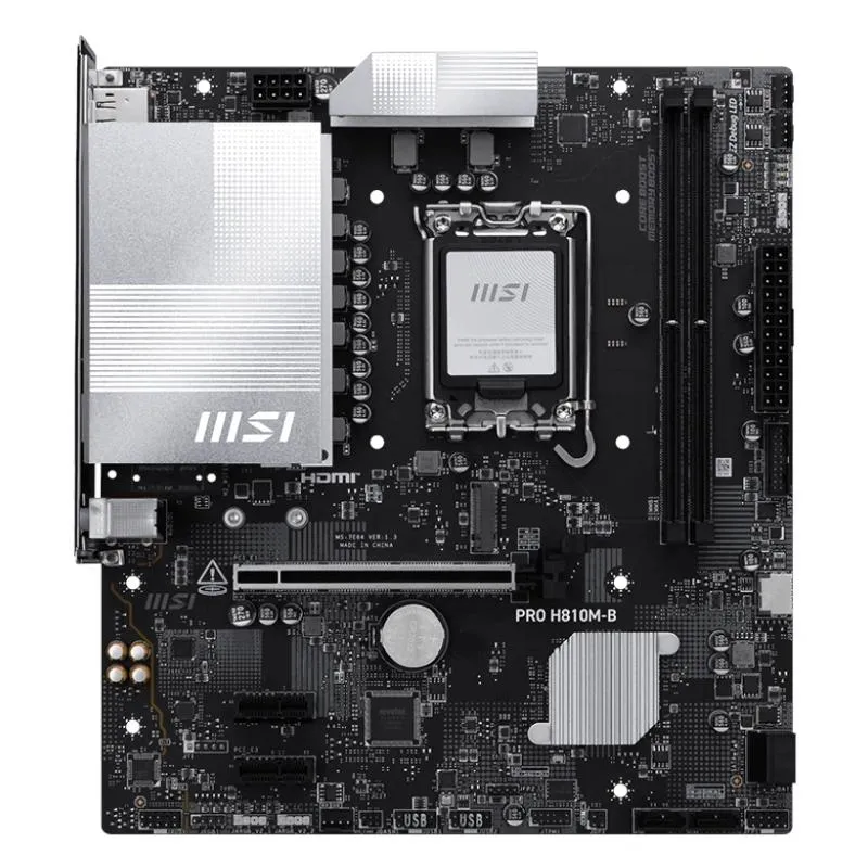 MSI Placa Base PRO H810M-B mATX LGA1700 - Imagem de Detalhe 1