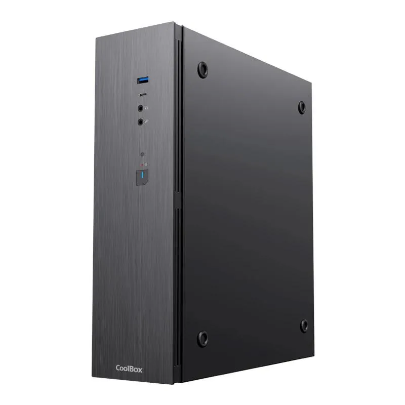 COOLBOX CAIXA MICRO ATX SLIM T370 COM FTE.BASIC500 - Imagem de Detalhe 1