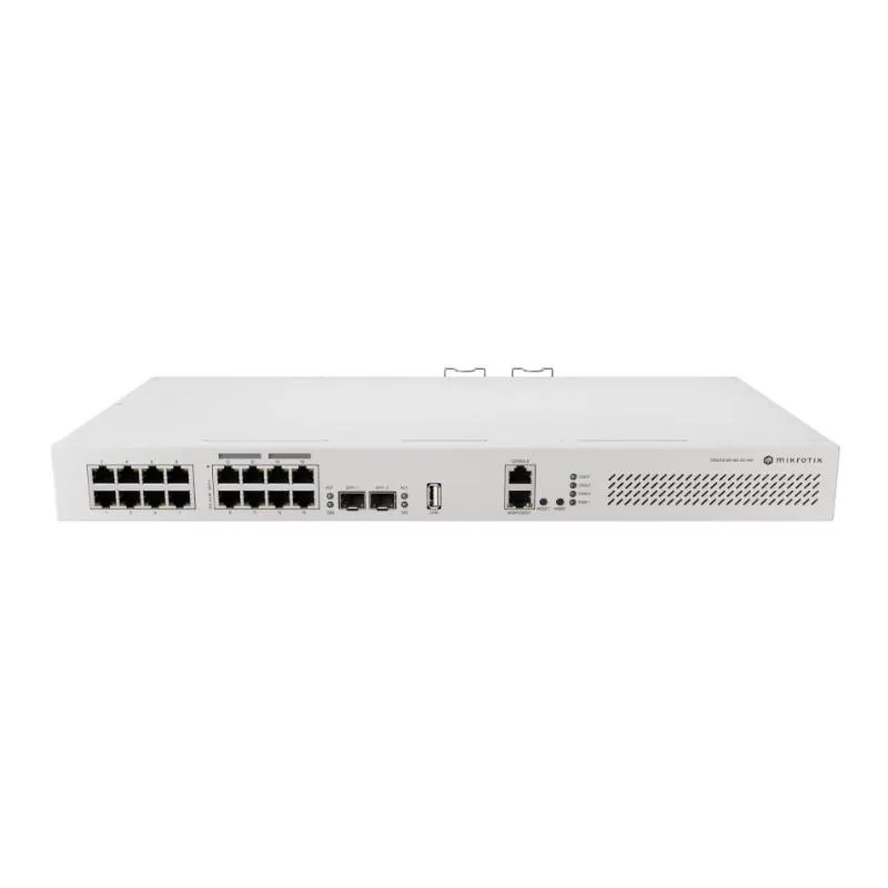 MikroTik CRS418-8P-8G-2S+RM Switch 17xGbE 2xSFP+ - Imagem de Detalhe 2