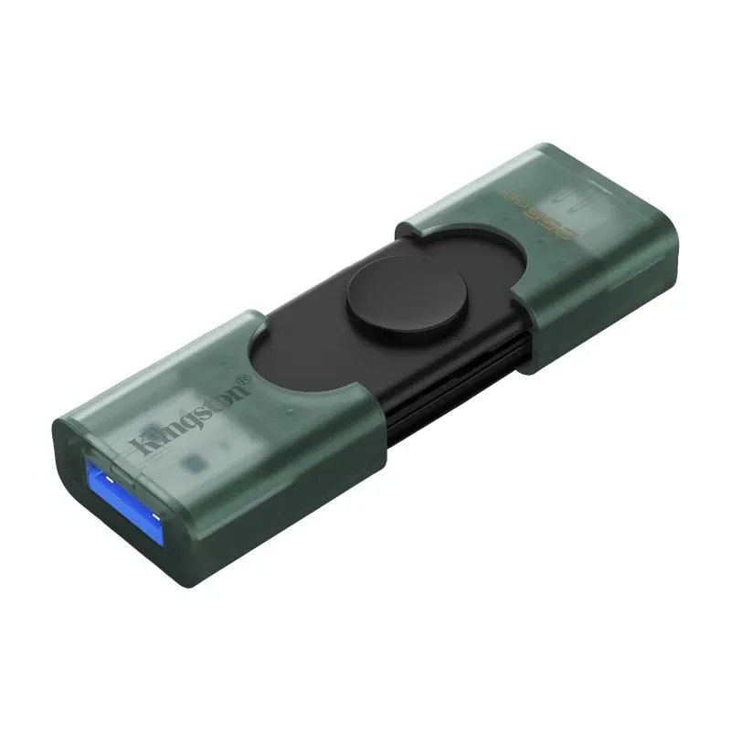 Kingston DataTraveler 256GB USB 3.2 Gen1 DuoG2 - Imagem de Detalhe 2